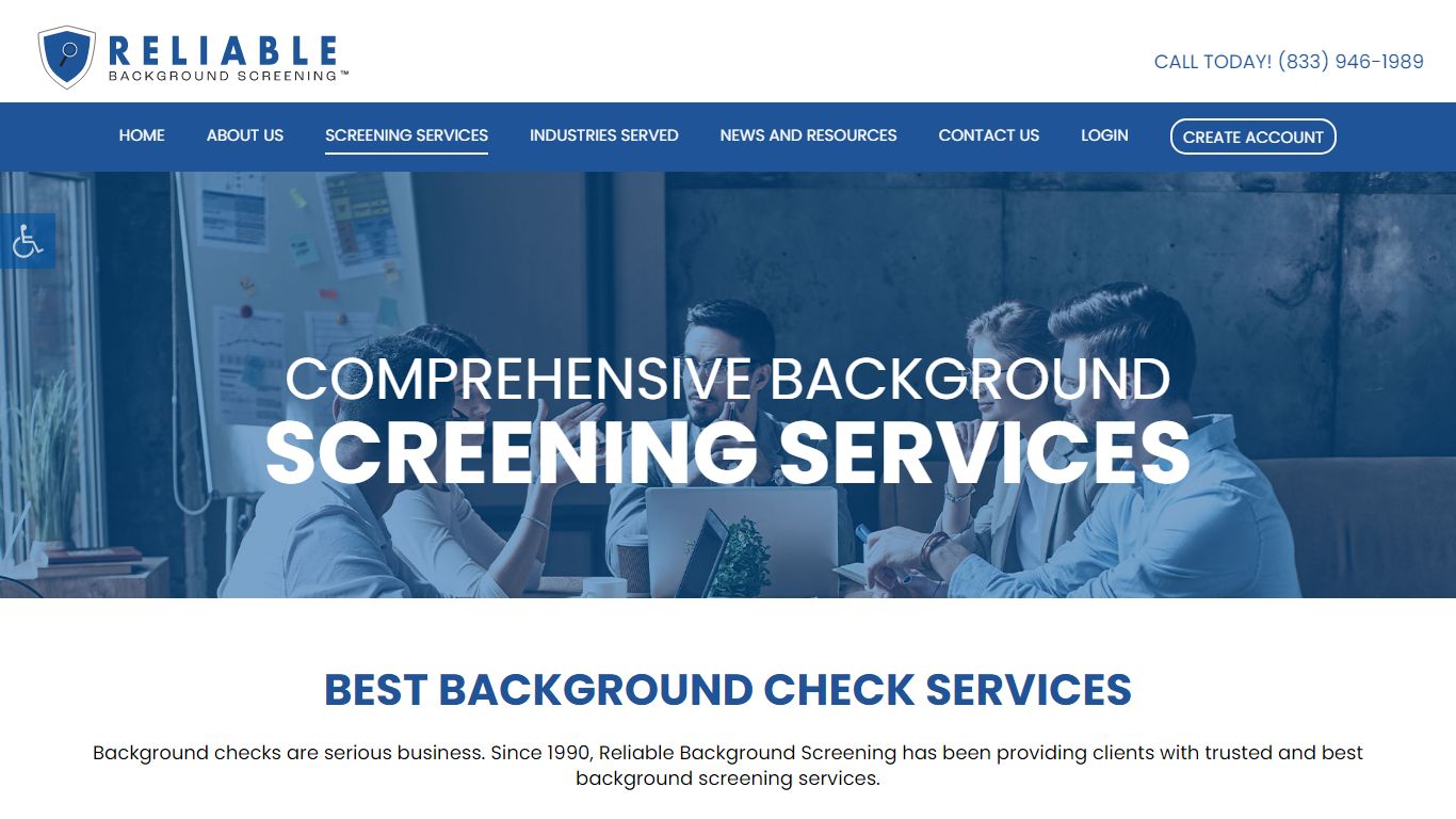 BEST BACKGROUND CHECK SERVICES - Reliable Background Screening